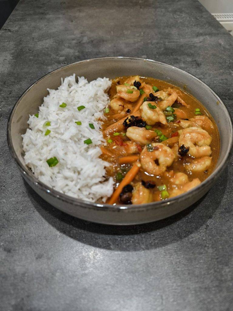 krewetki po syczuańsku